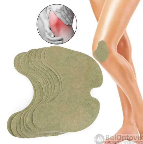 Обезболивающий пластырь для суставов / коленный патч Knee CHP Patch,12 шт